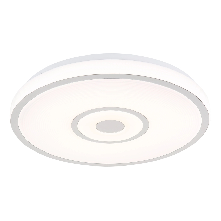 Globo - Lampa sufitowa LED/24W/230V 3000/4000/6000K śr. 38 cm biały/matowy chrom