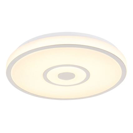 Globo - Lampa sufitowa LED/24W/230V 3000/4000/6000K śr. 38 cm biały/matowy chrom