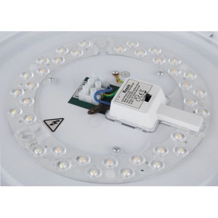 Globo - Lampa sufitowa LED/24W/230V 3000/4000/6000K śr. 38 cm biały/matowy chrom