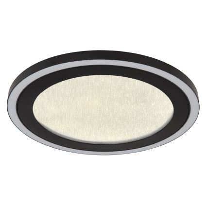 Globo - LED Plafon LED/24W/230V 4000K śr. 34 cm czarny