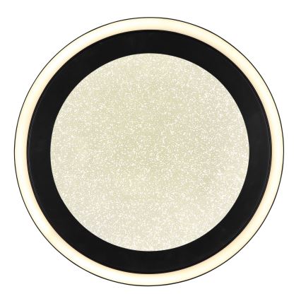 Globo - LED Plafon LED/24W/230V 4000K śr. 34 cm czarny