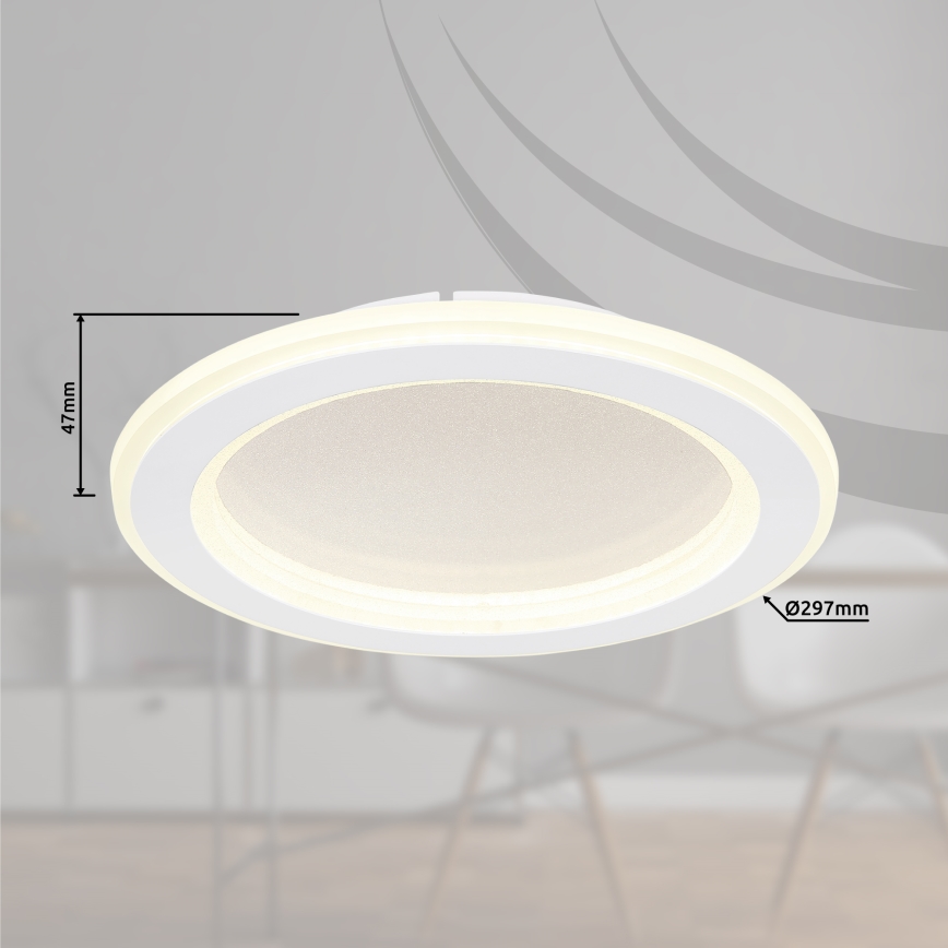 Globo - LED Plafon LED/18W/230V śr. 29,7 cm