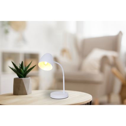 Globo - Lampa stołowa 1xE14/25W/230V biały