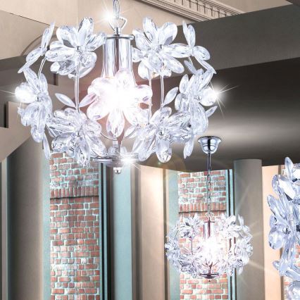 Globo 5133 - Lampa wisząca JULIANA 1xE27/60W/230V