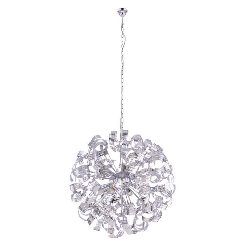 Globo - Żyrandol na łańcuchu 8xE14/40W/230V