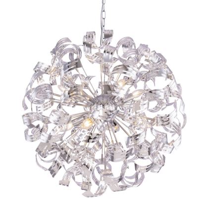 Globo - Żyrandol na łańcuchu 8xE14/40W/230V