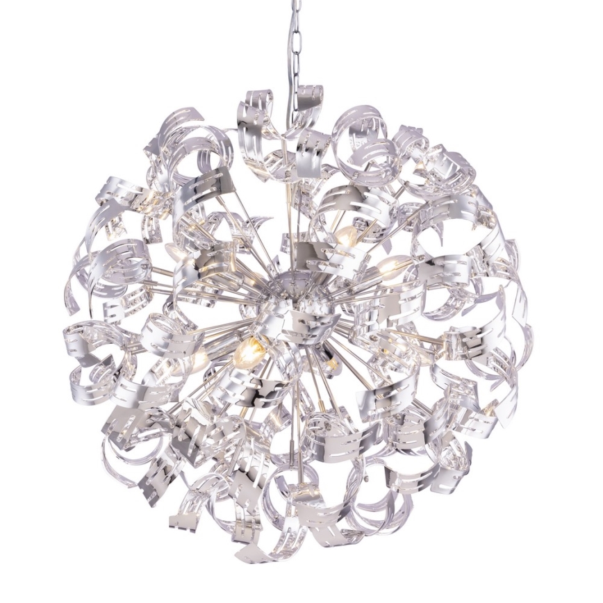 Globo - Żyrandol na łańcuchu 8xE14/40W/230V
