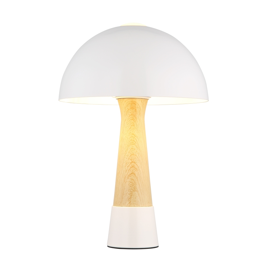 Globo - Lampa stołowa 1xE27ILLU/40W/230V biała