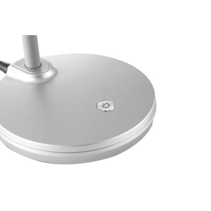 Globo - LED Ściemnialna dotykowa lampa stołowa LED/4W/230V srebrny