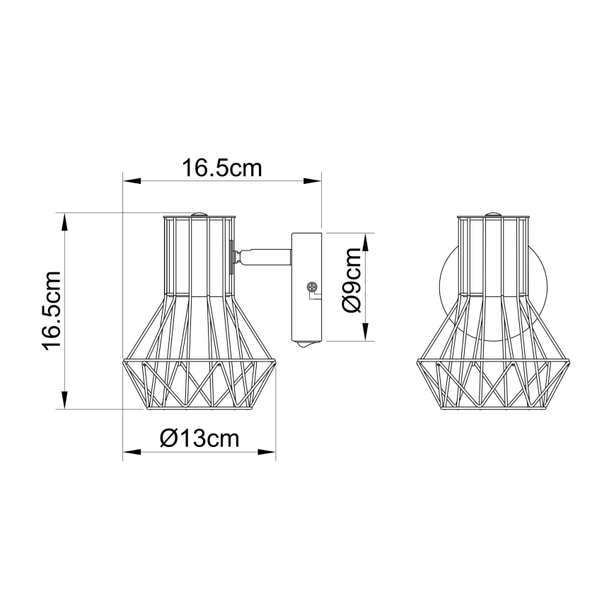 Globo - Kinkiet punktowy 1xE27/40W/230V