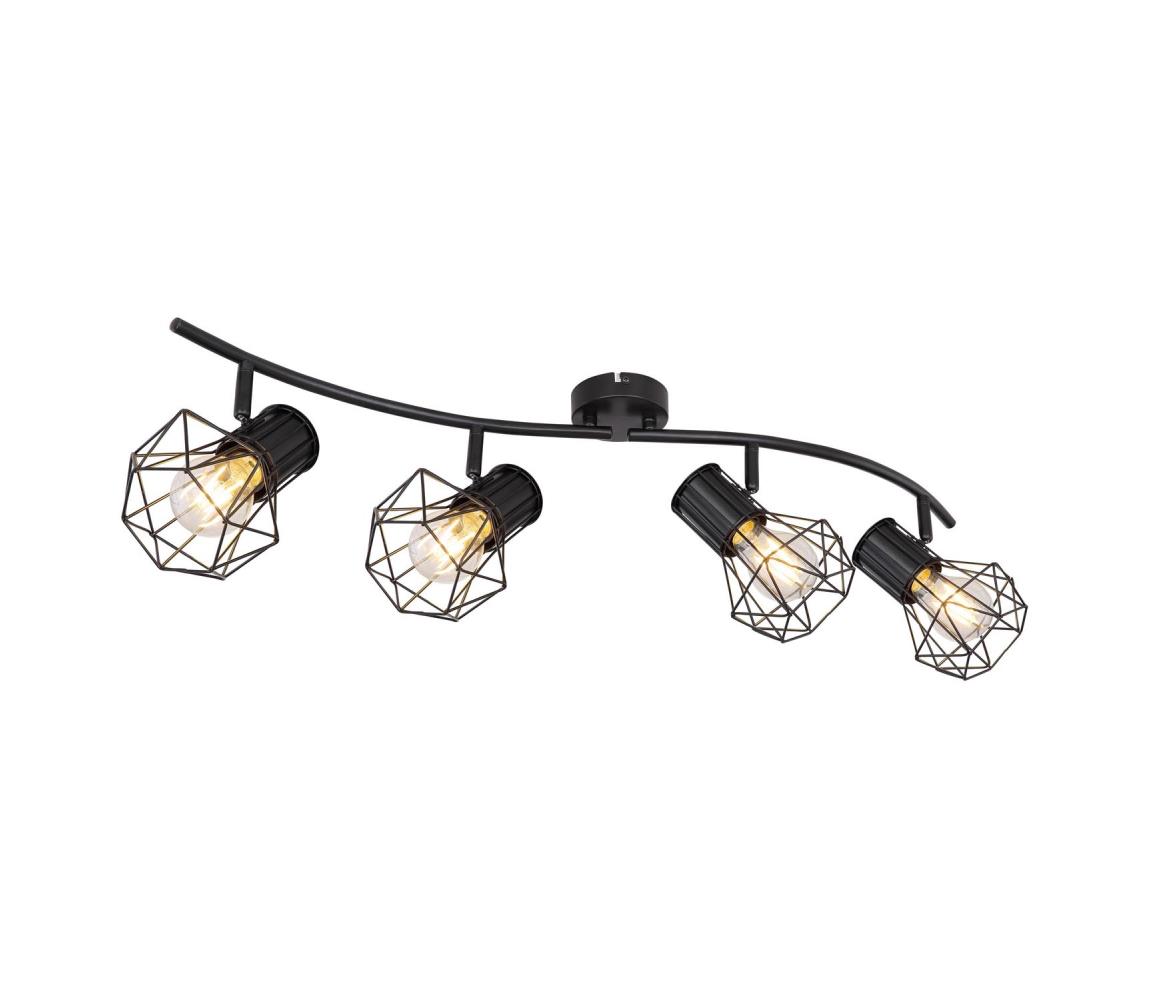Globo 54017-4 - Oświetlenie punktowe PRISKA 4xE27/40W/230V