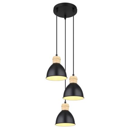 Globo - Lampa wisząca na linkach 3xE27/40W/230V
