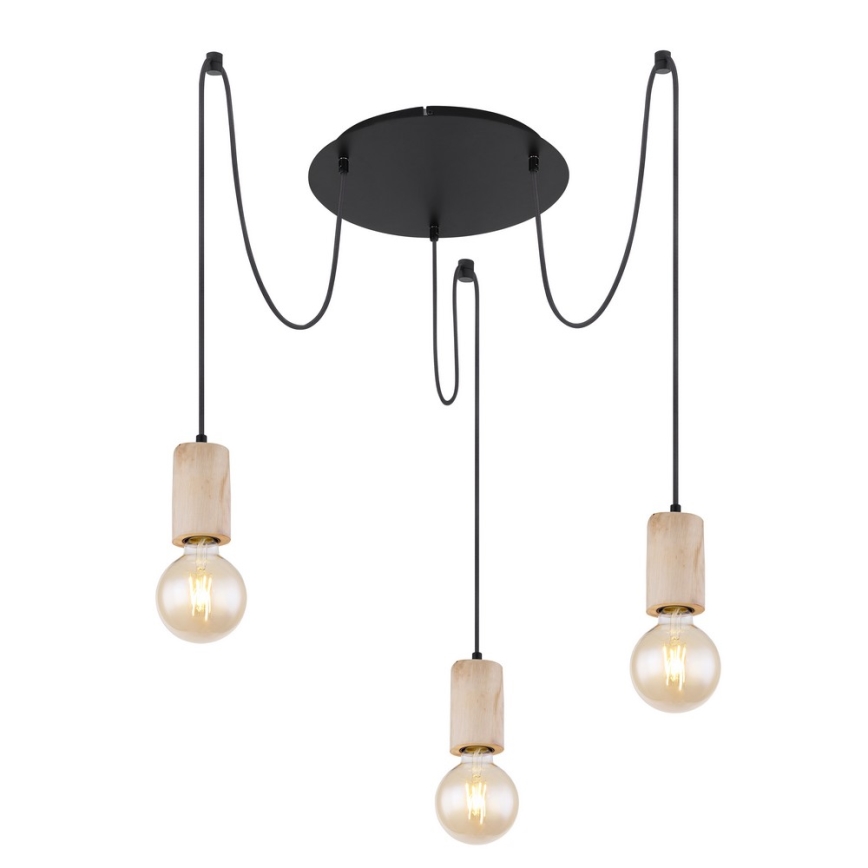 Globo - Żyrandol na lince 3xE27/60W/230V pająk