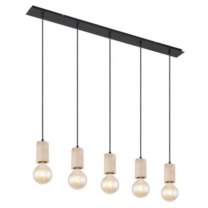 Globo - Żyrandol na lince 5xE27/60W/230V