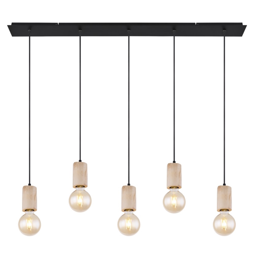 Globo - Żyrandol na lince 5xE27/60W/230V