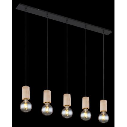 Globo - Żyrandol na lince 5xE27/60W/230V