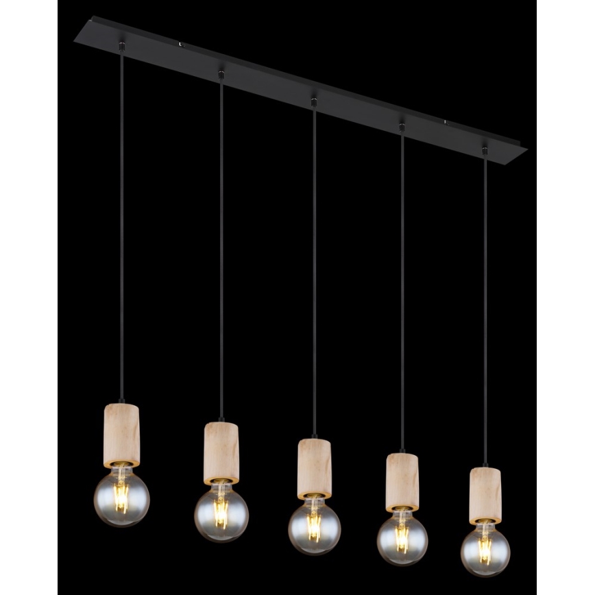 Globo - Żyrandol na lince 5xE27/60W/230V