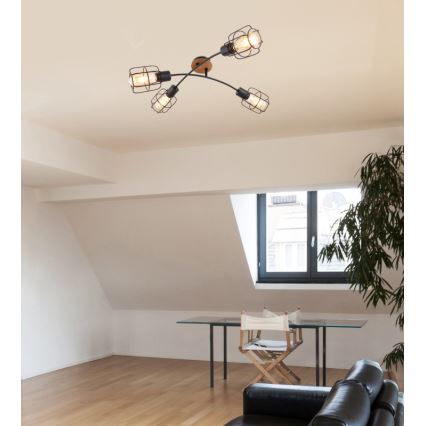 Globo - Przysufitowy żyrandol 4xE27/40W/230V