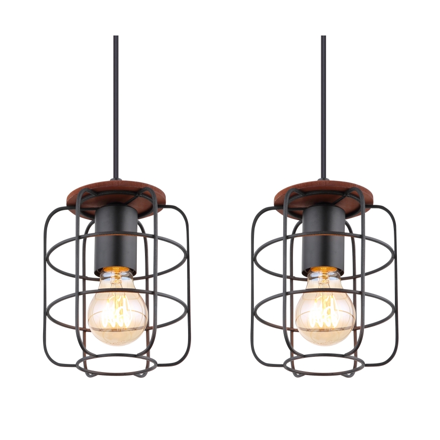 Globo - Żyrandol na linkach 4xE27/40W/230V