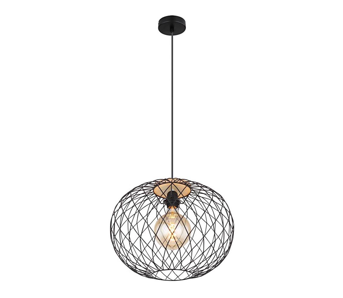 Globo 54039H - Żyrandol na lince LACKY 1xE27/60W/230V