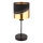 Globo 54046T - Lampa stołowa OR 1xE27/40W/230V śr. 16 cm czarna/złota