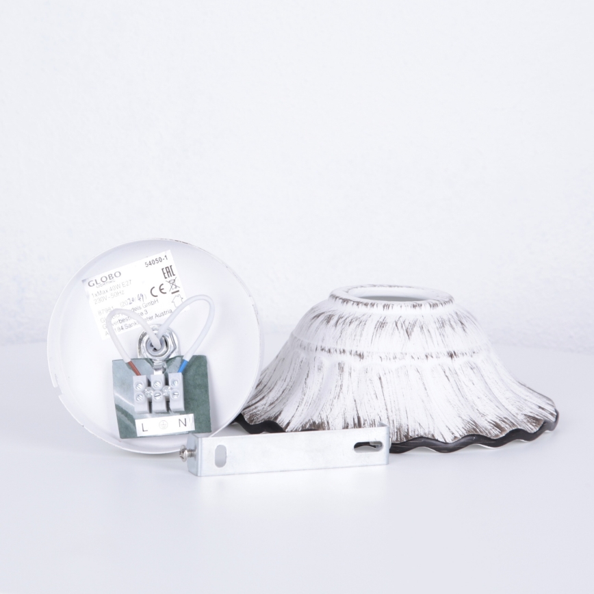 Globo - Reflektor ścienny 1xE27/40W/230V