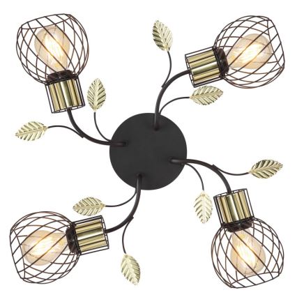 Globo - Żyrandol natynkowy 4xE27/40W/230V