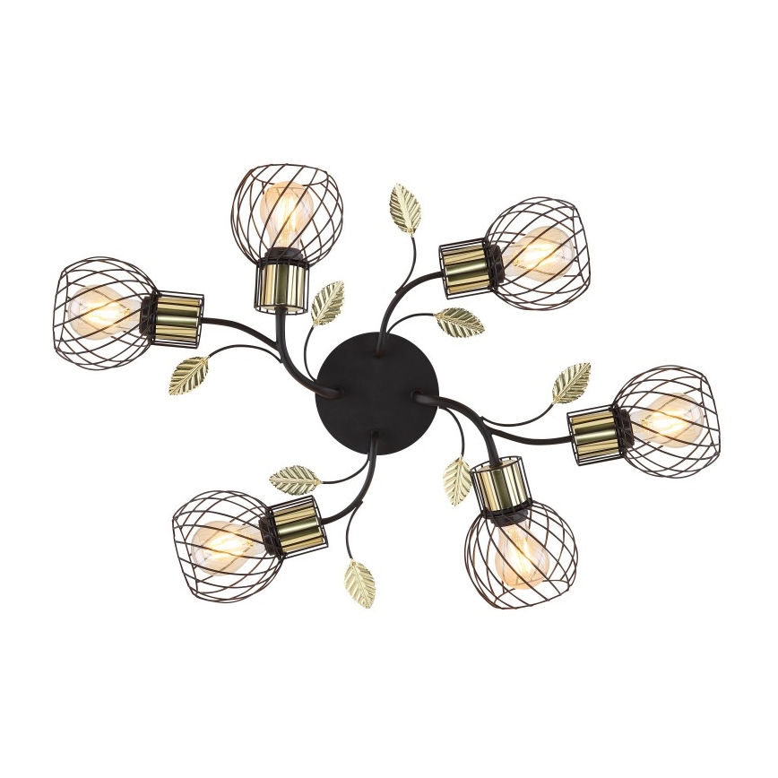 Globo - Żyrandol natynkowy 6xE27/40W/230V