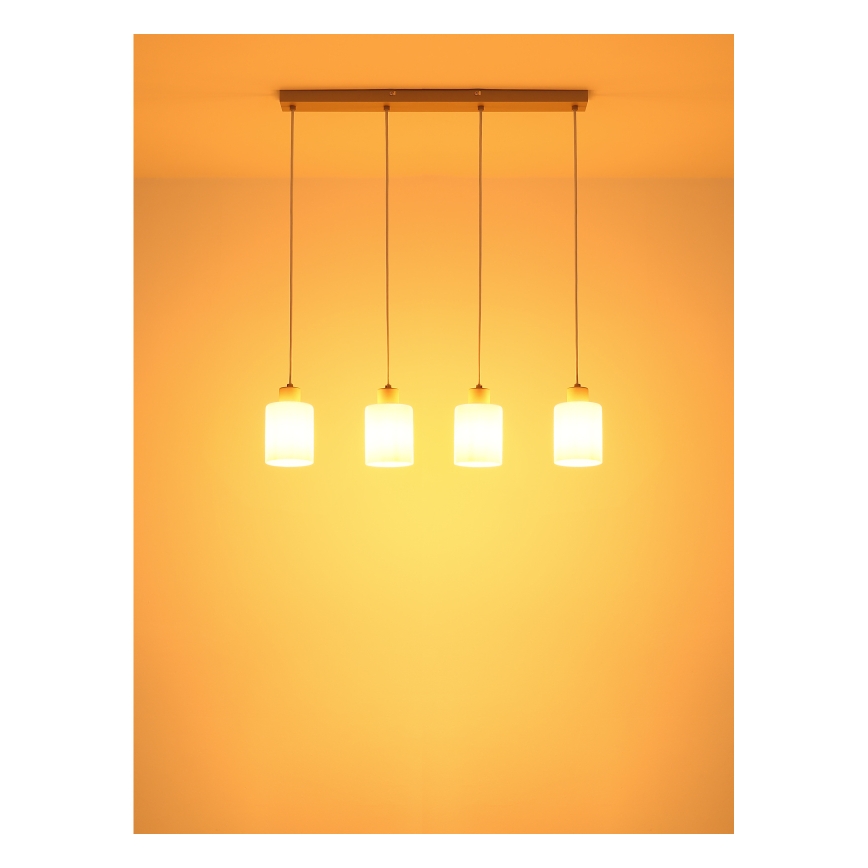 Globo - Żyrandol na lince 4xE27/40W/230V