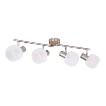 Globo 54302-4 - Oświetlenie punktowe LOGGI 4xE14/40W/230V