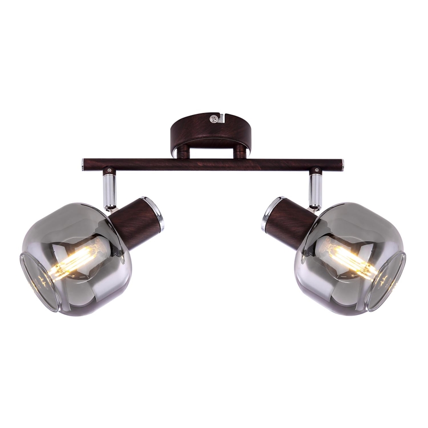 Globo 54303-2 - Oświetlenie punktowe PALLO 2xE14/40W/230V