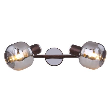 Globo 54303-2 - Oświetlenie punktowe PALLO 2xE14/40W/230V