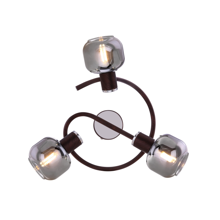 Globo 54303-3 - Oświetlenie punktowe PALLO 3xE14/40W/230V