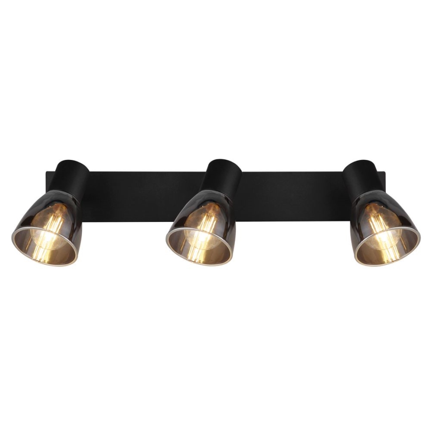 Globo - Lampa punktowa 3xE14/40W/230V czarna