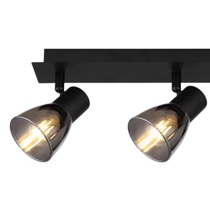 Globo - Lampa punktowa 3xE14/40W/230V czarna