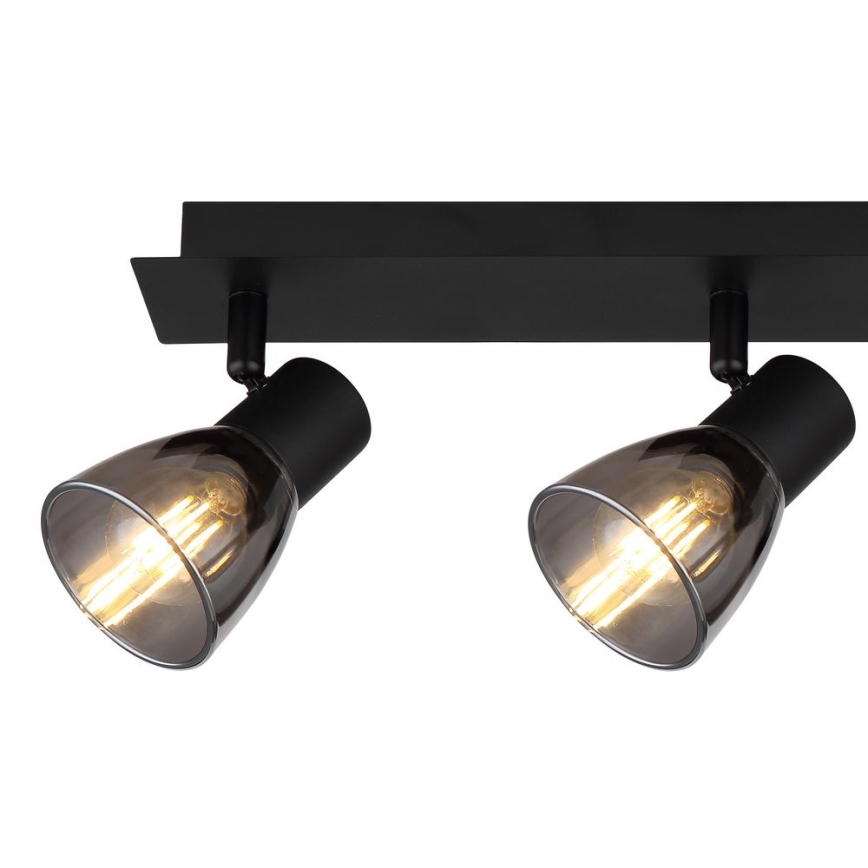 Globo - Lampa punktowa 3xE14/40W/230V czarna