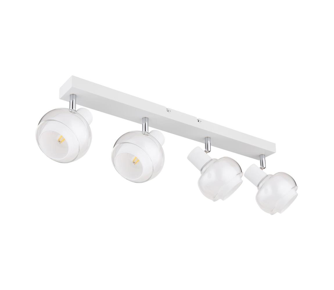 Globo 54309-4W - Oprawa punktowa TOKKI 4xE14/40W/230V biała