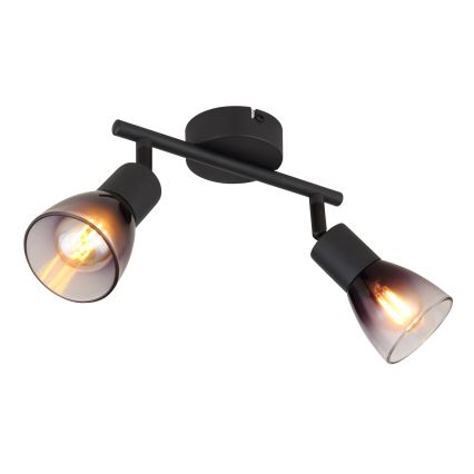 Globo - Oświetlenie punktowe 2xE14/25W/230V czarne