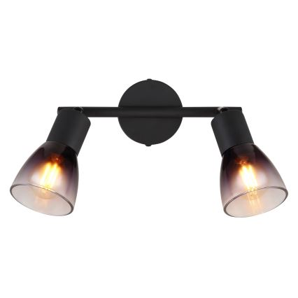 Globo - Oświetlenie punktowe 2xE14/25W/230V czarne