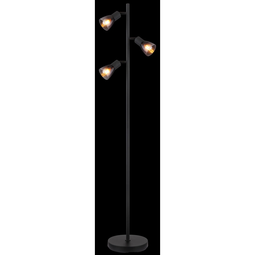 Globo - Lampa podłogowa 3xE14/25W/230V czarna