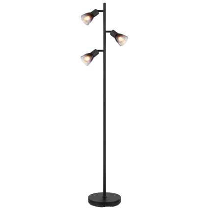 Globo - Lampa podłogowa 3xE14/25W/230V czarna