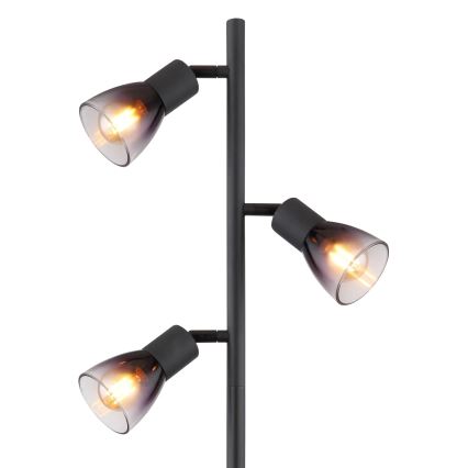 Globo - Lampa podłogowa 3xE14/25W/230V czarna
