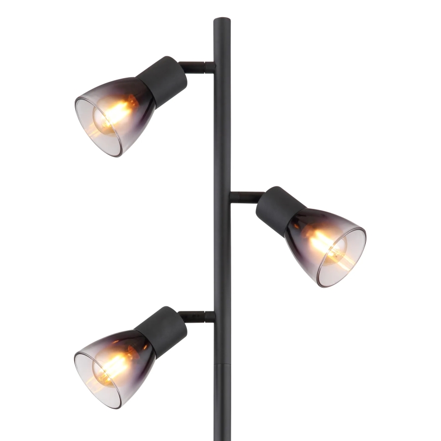 Globo - Lampa podłogowa 3xE14/25W/230V czarna