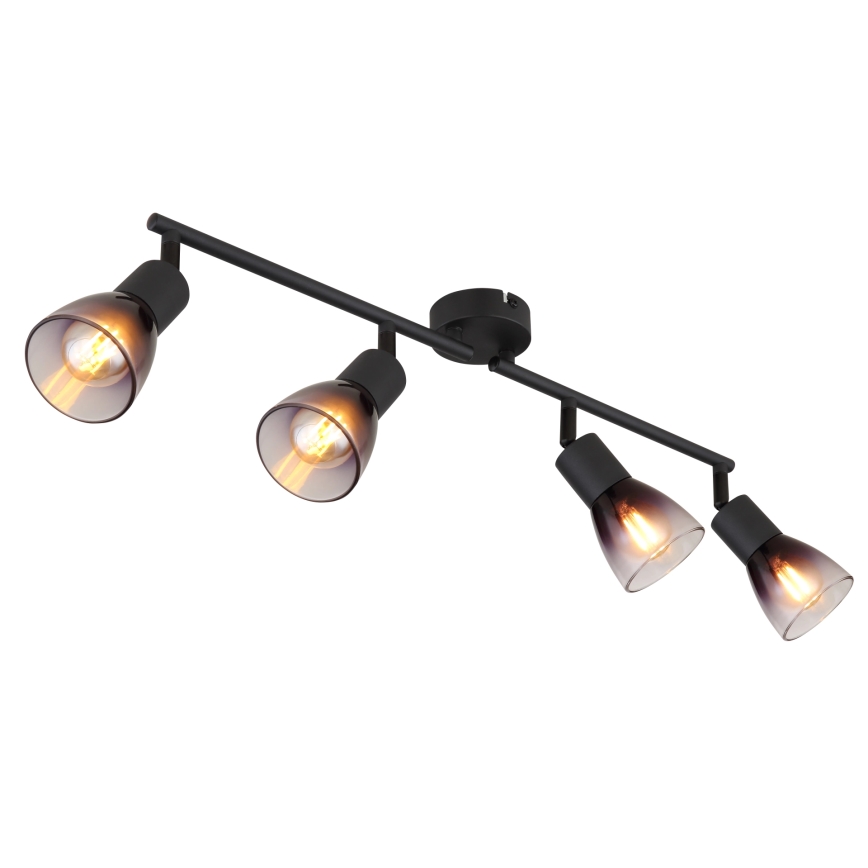 Globo - Oświetlenie punktowe 4xE14/25W/230V czarne