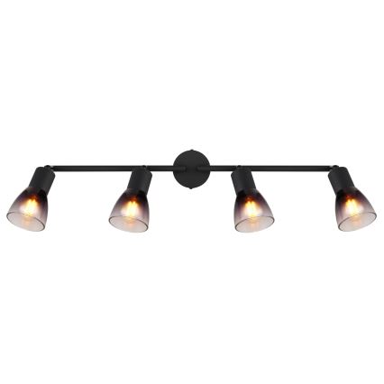 Globo - Oświetlenie punktowe 4xE14/25W/230V czarne
