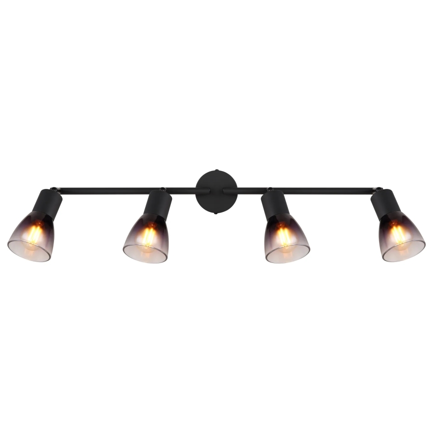 Globo - Oświetlenie punktowe 4xE14/25W/230V czarne