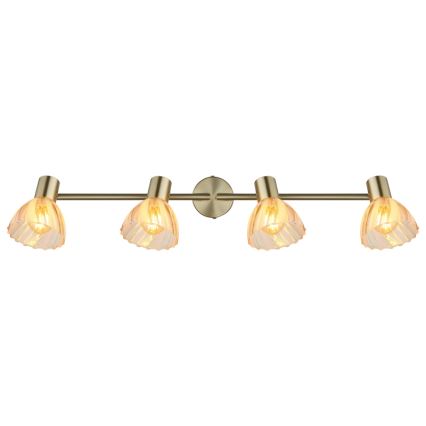 Globo - Oświetlenie punktowe 4xE14/40W/230V złoty