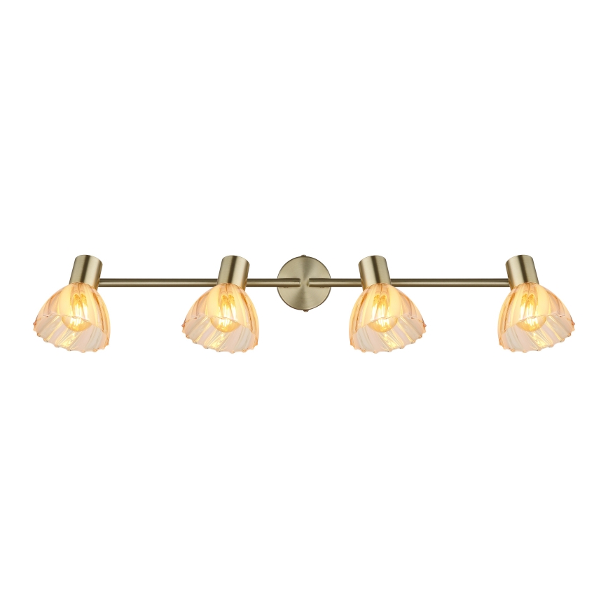 Globo - Oświetlenie punktowe 4xE14/40W/230V złoty