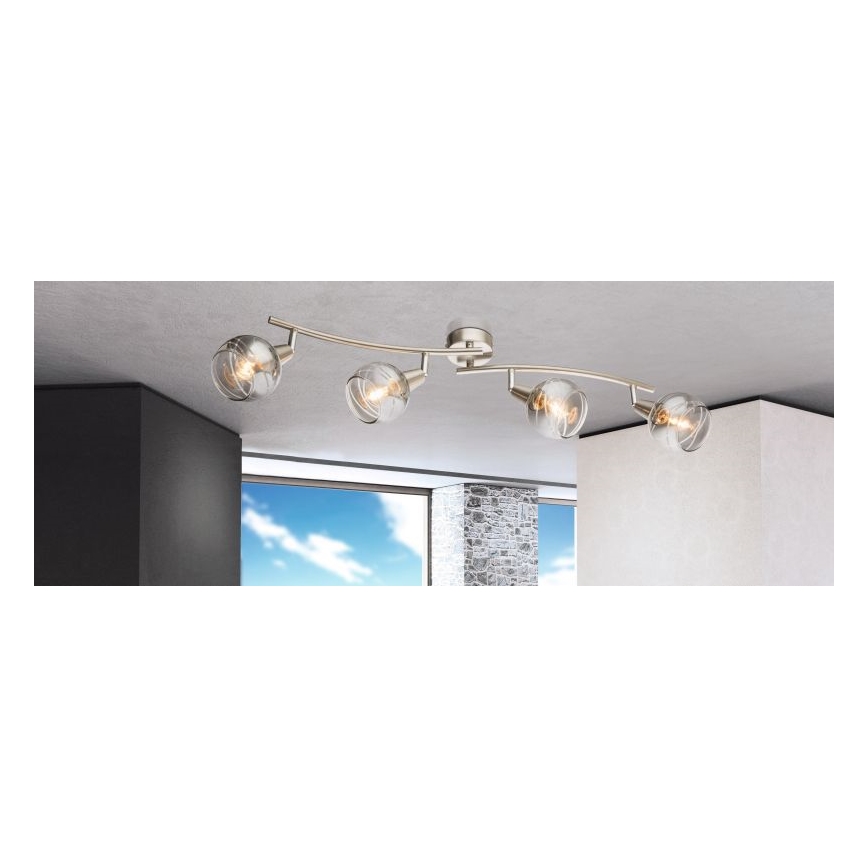 Globo - LED Oświetlenie punktowe 4xE14/4W/230V