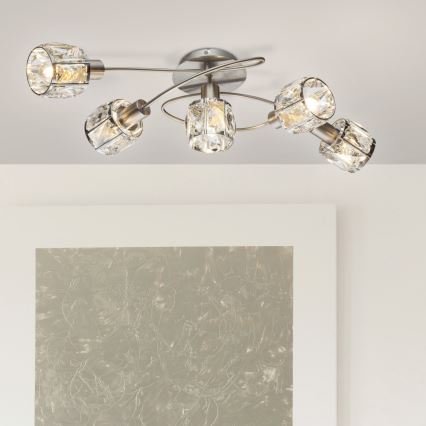 Globo - Żyrandol natynkowy 5xE14/40W/230V